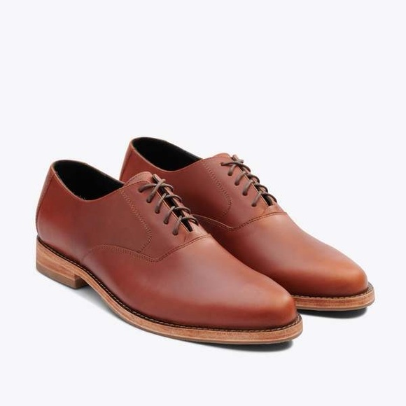 Nisolo Mens Everyday Oxford Brandy Size 11.5
